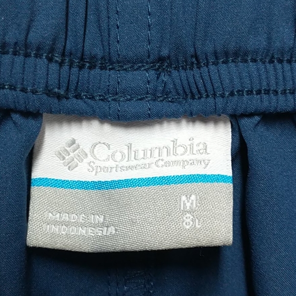 Columbia Men’s Outdoor Short M/8L Blue - Picture 7 of 10